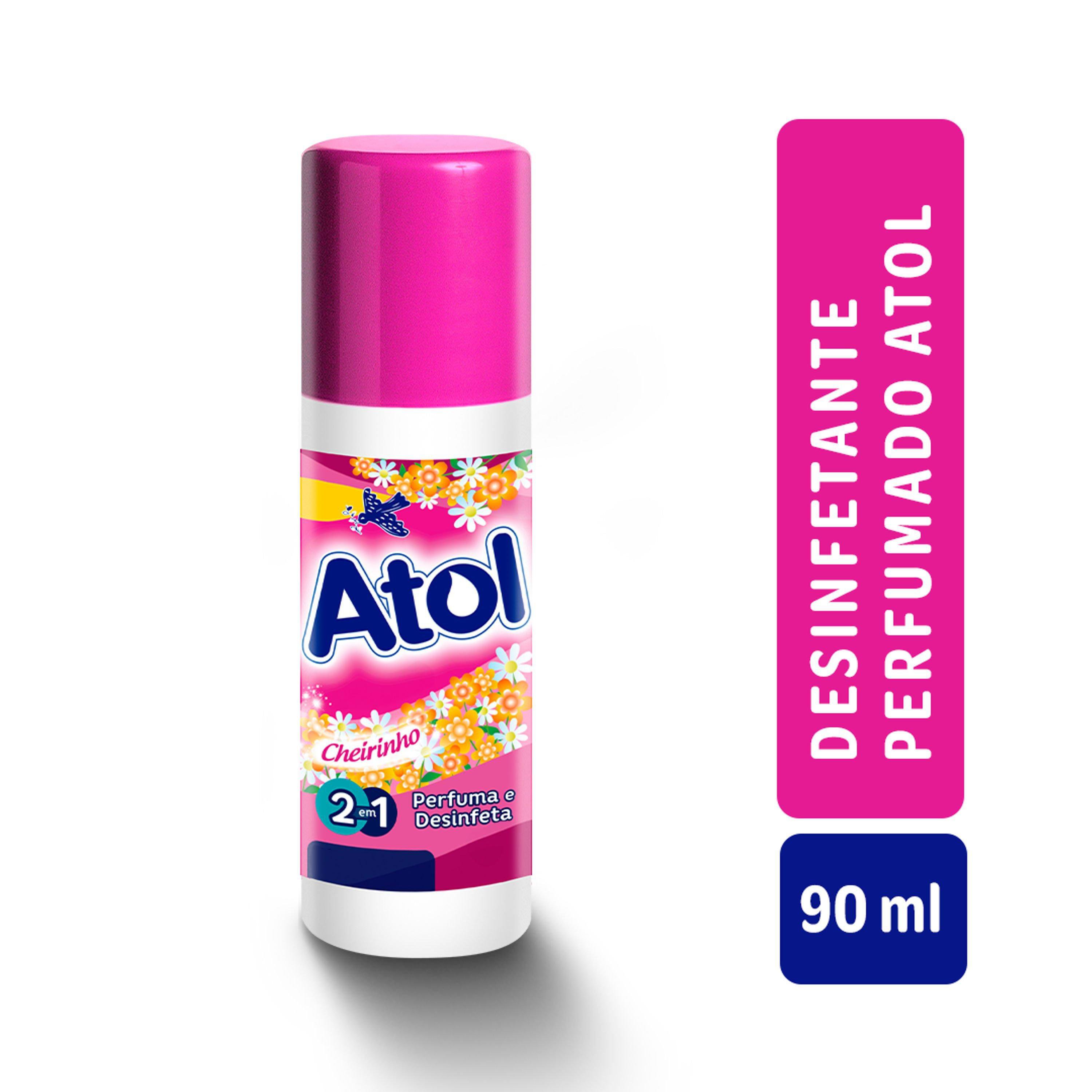 Desinfetante Perfumado Atol Cordel Flores 90Ml