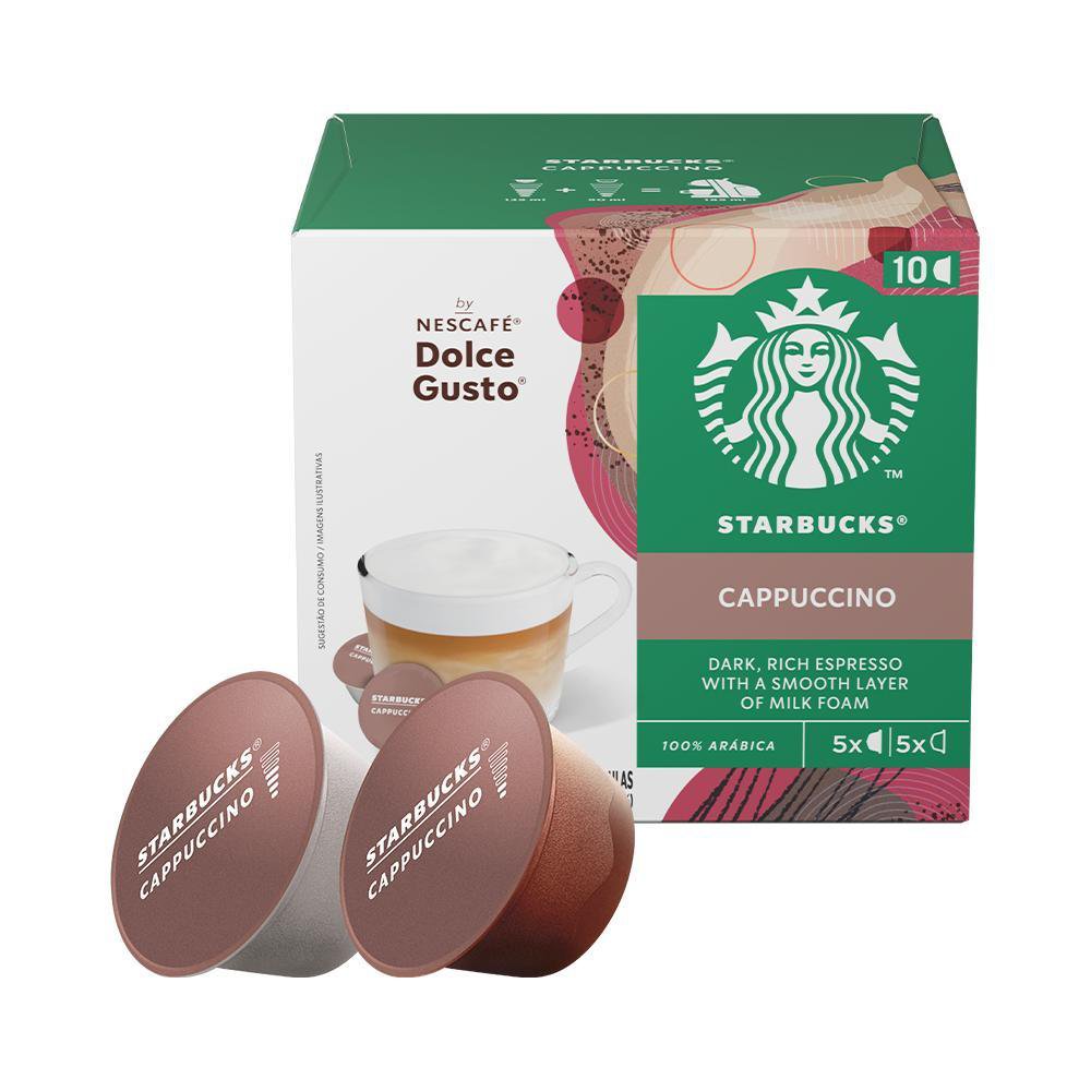 Starbucks® Cappuccino By Nescafe® Dolce Gusto® - 10 Capsulas
