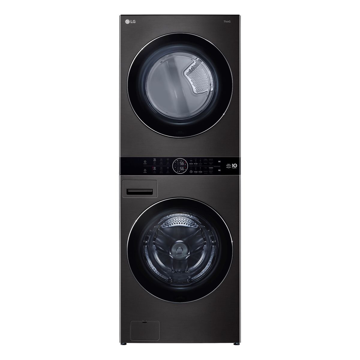 Lava E Seca Torre Smart Lg Washtower 17Kg Black Inox C/ Aidd™ 220V - Wk17Bs6A