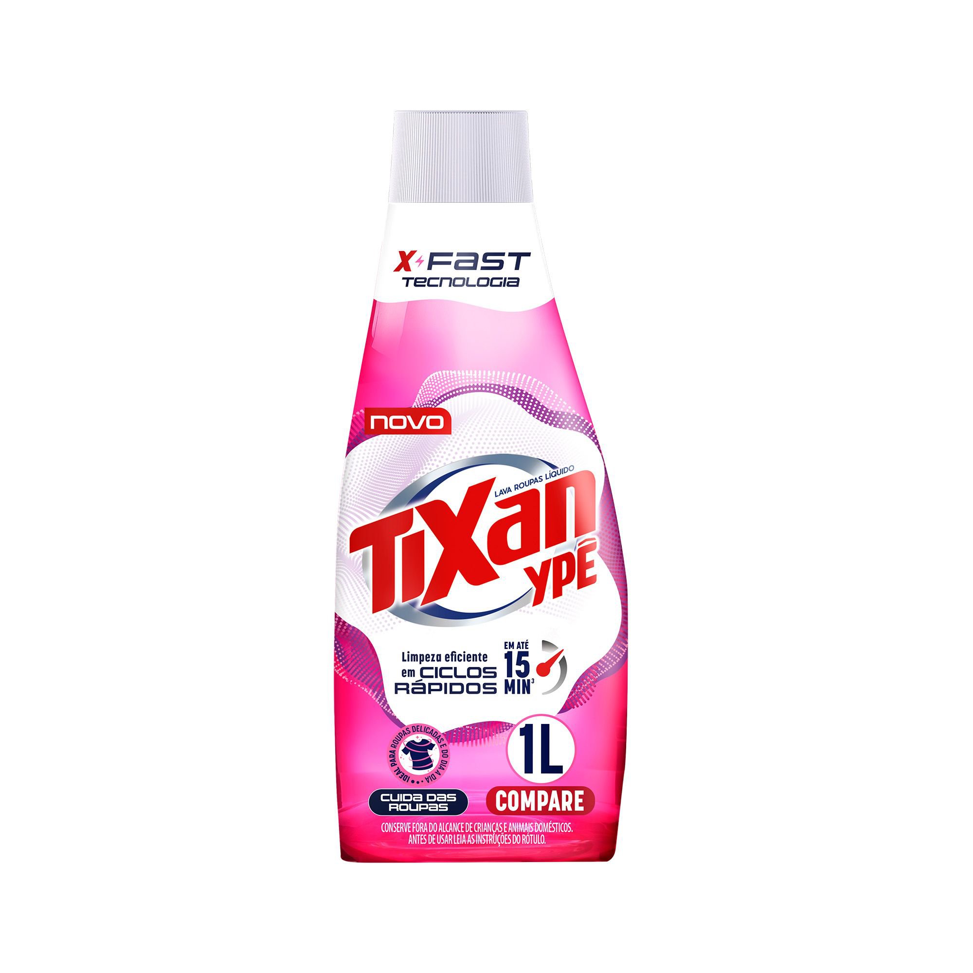 Sabao Liquido Tixan Ype Express Cuida Das Roupas 1L