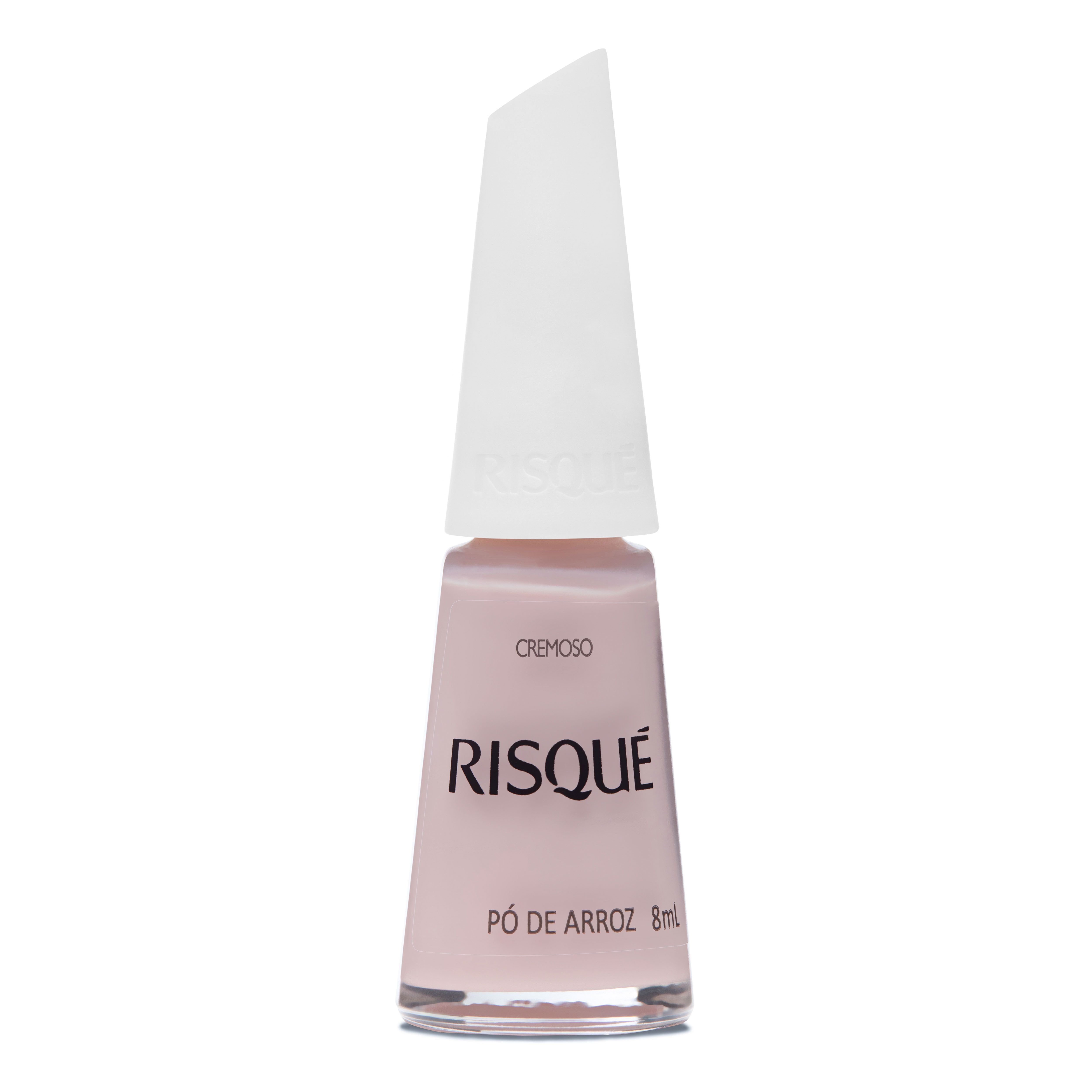Esmalte Risque Nude Cremoso Po Arroz 8Ml