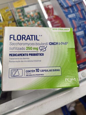 Floratil 250Mg Capsulas 10