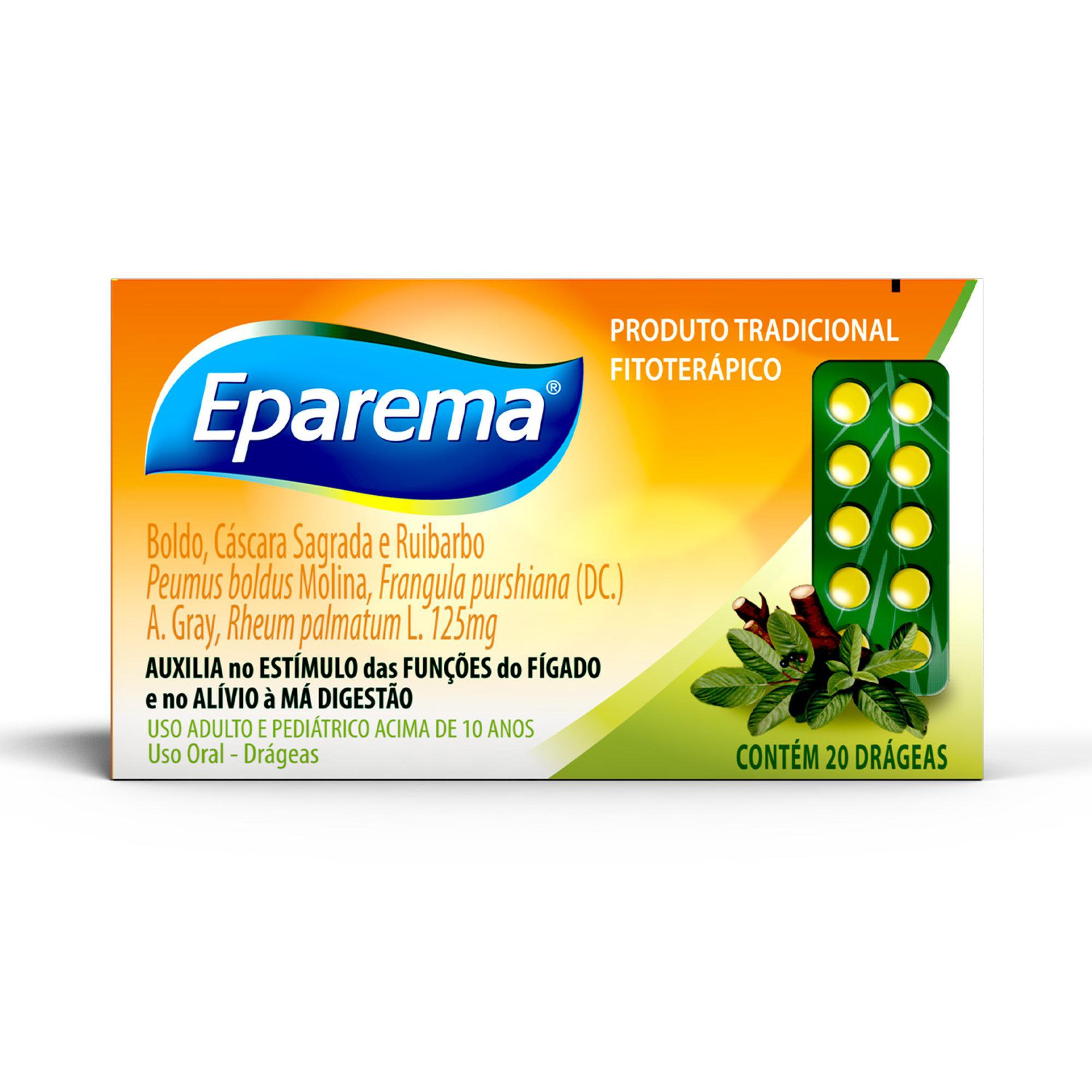 Eparema Fitoterapico 20 Drageas