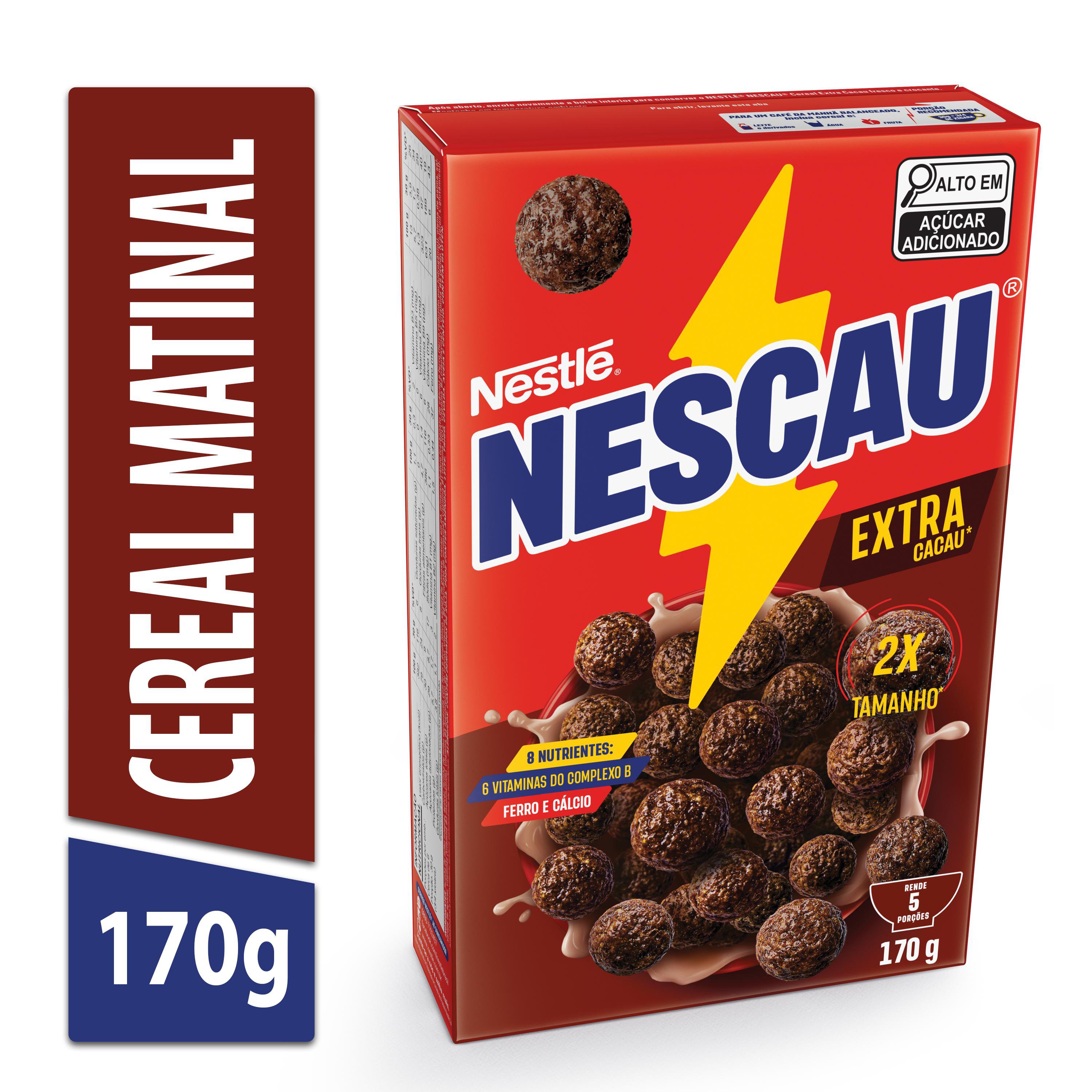 Cereal Matinal Nescau Extra Cacau 170G