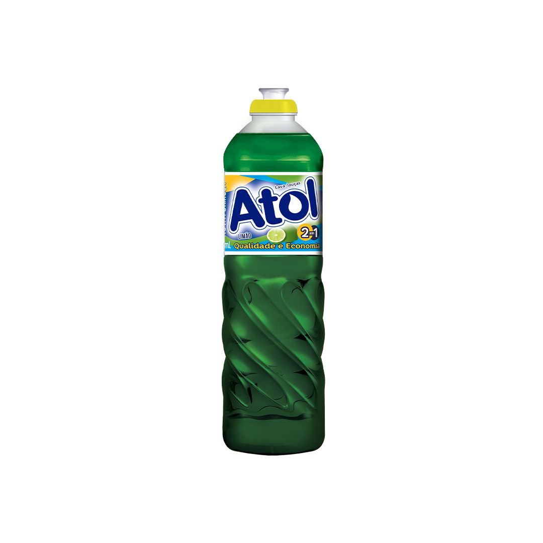 Detergente Atol Limao 500Ml