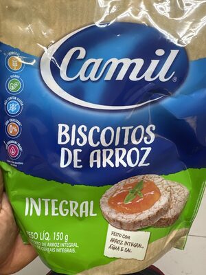 Biscoito Arroz Int Camil 150G