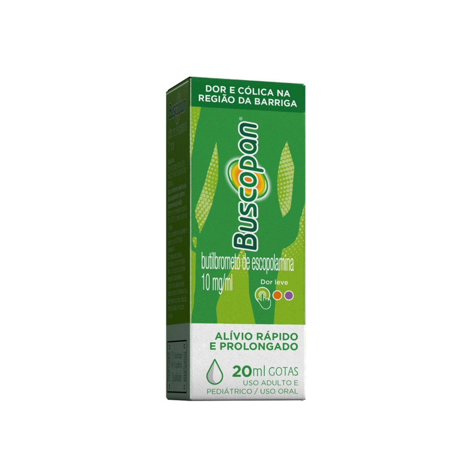 Buscopan Brometo N Butil Escopolamina 10Mg/Ml Solucao Oral 20Ml