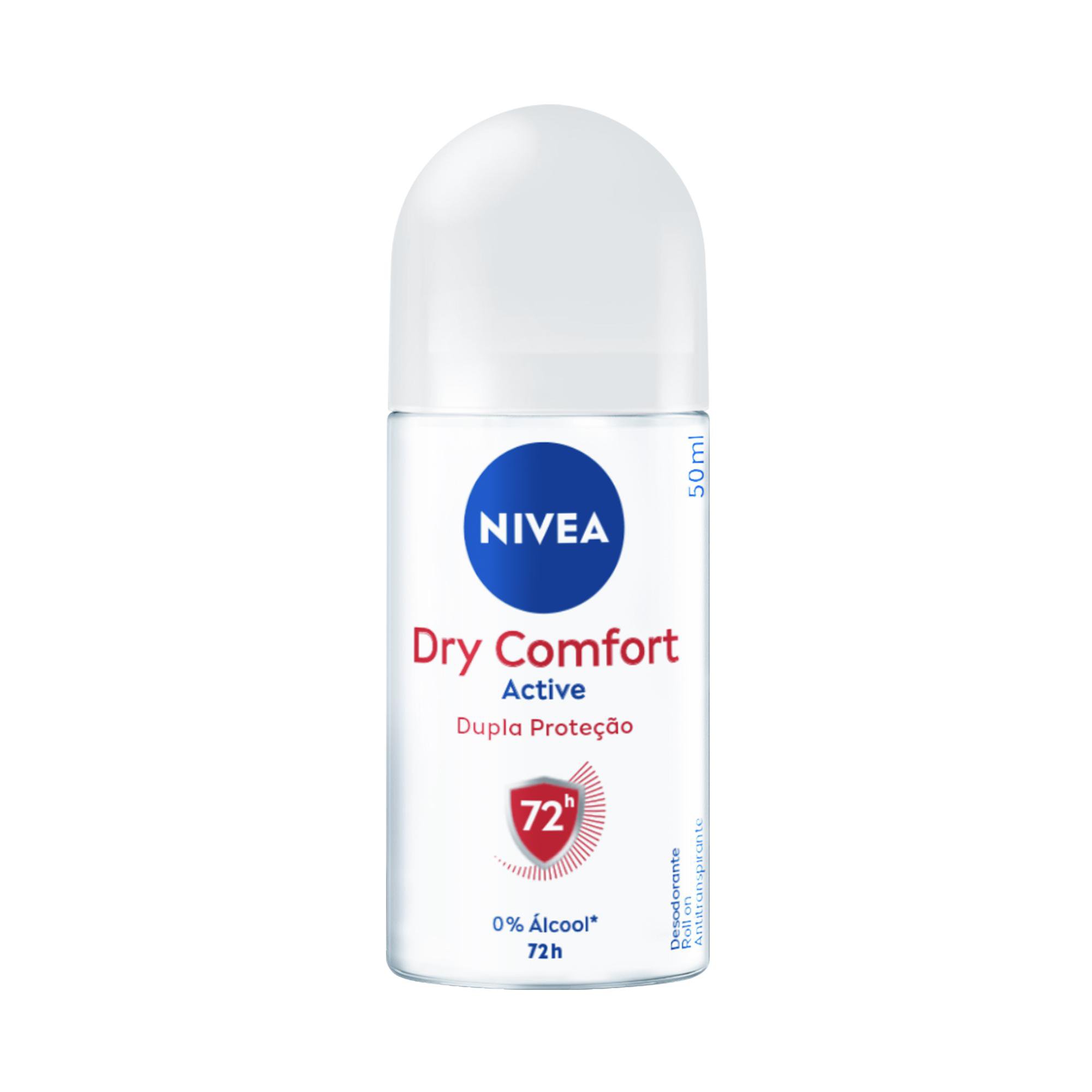 Nivea Desodorante Antitranspirante Roll-On Dry Comfort 50Ml