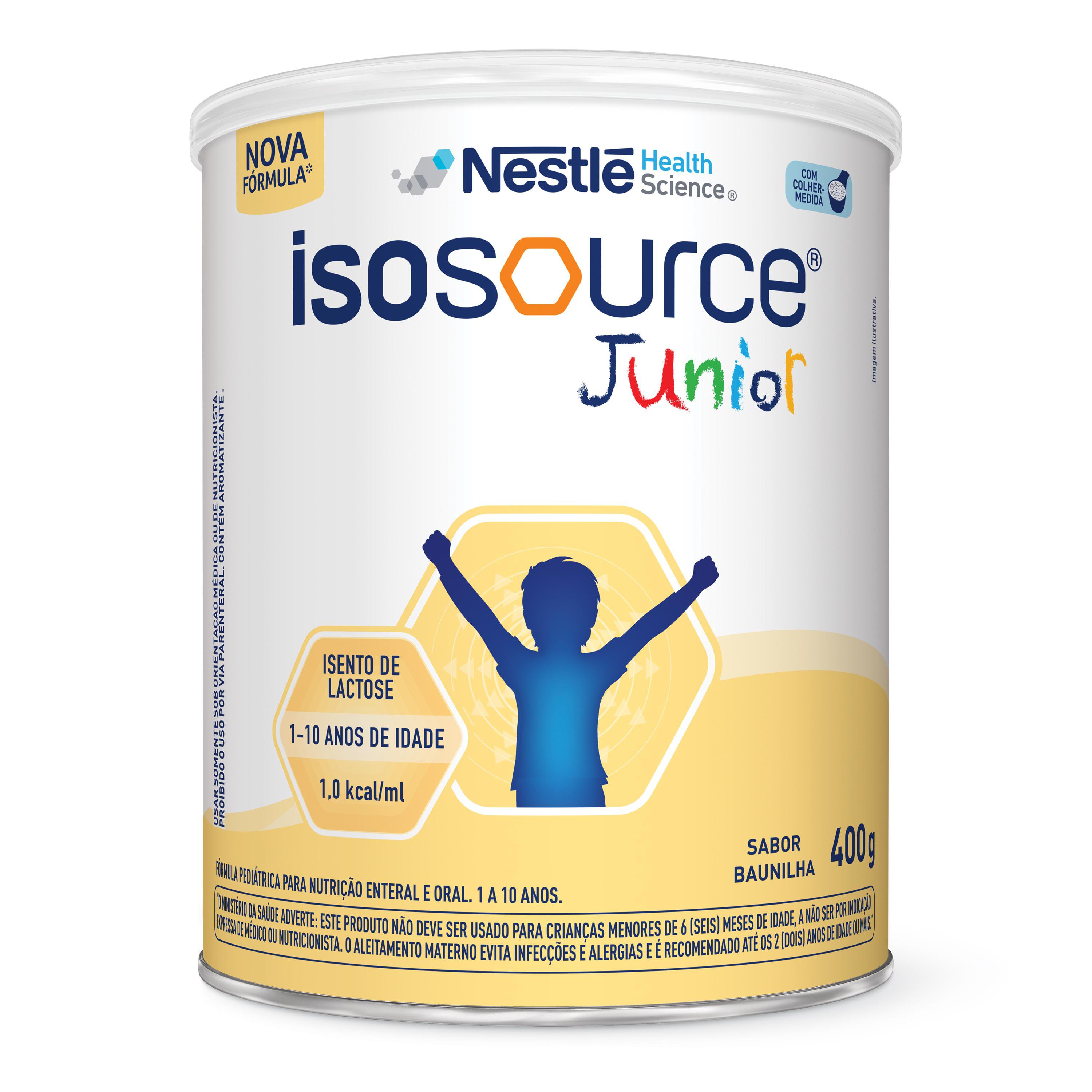 Nutricao Enteral Isosource Junior Baunilha 400G