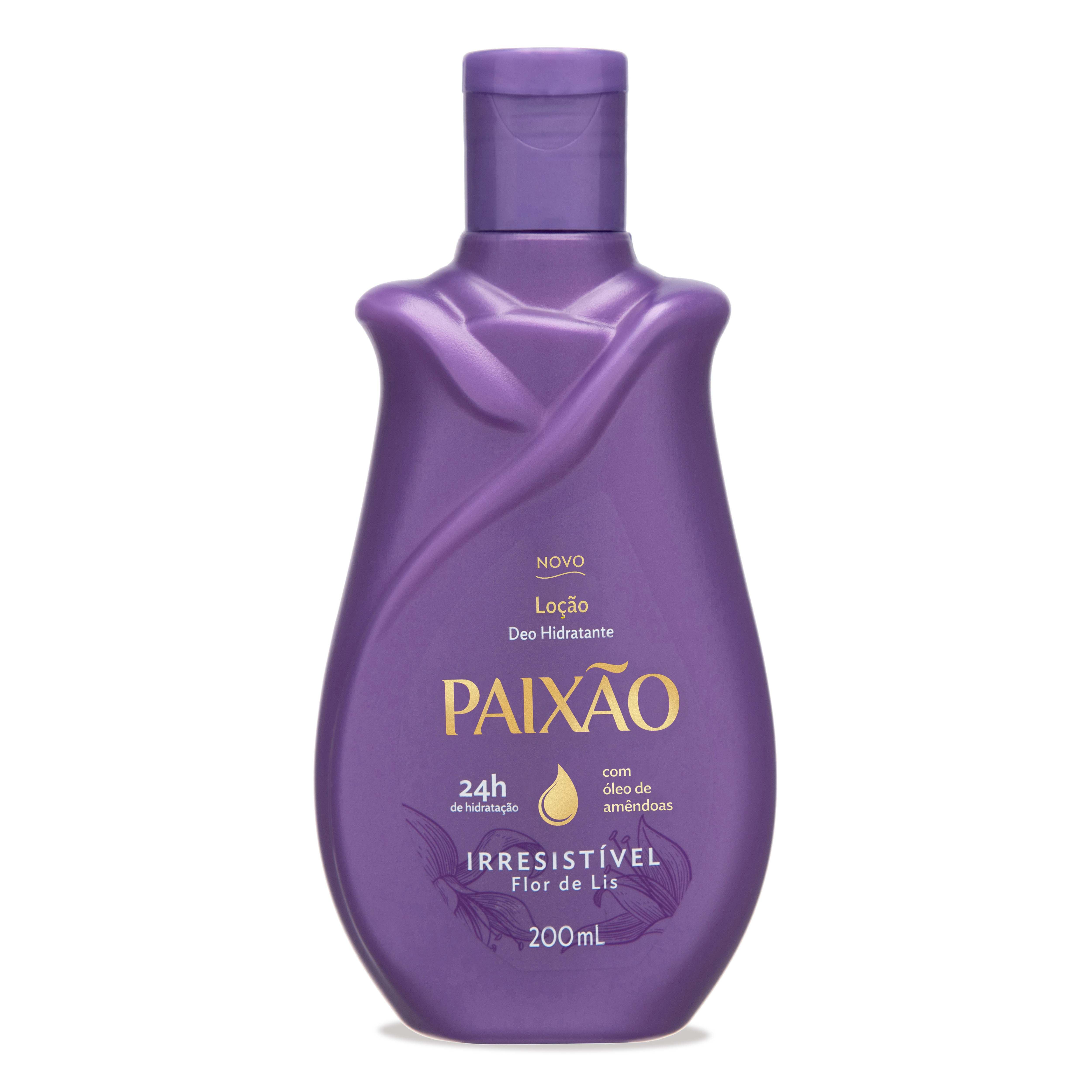 Locao Corporal Deo Hidratante Paixao Irresistivel Flor Lis 200Ml