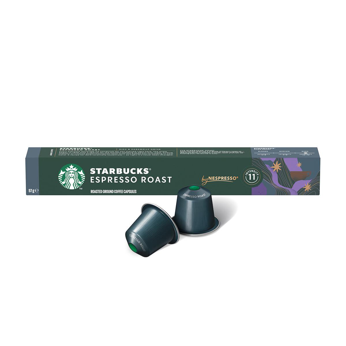 Capsula Cafe Starbucks Espresso Roast By Nespresso - 10 Capsulas