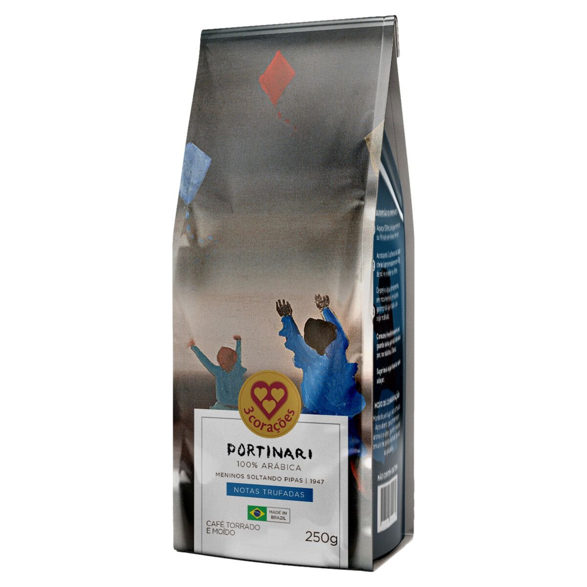 Cafe Em Po 3 Coracoes Portinari Meninos Soltando Pipas 1947 250G