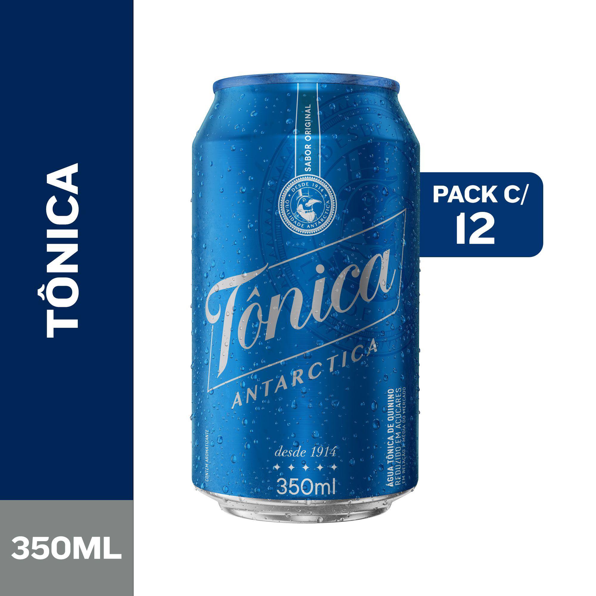 Agua Tonica Antarctica 350Ml Lata Pack C/12