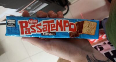 Biscoito Passatempo Recheado Choc 130G