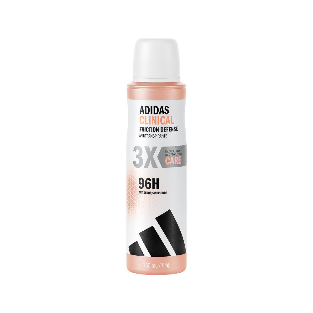 Desodorante Adidas Clinical Feminino Aerossol Antitranspirante Care 150Ml