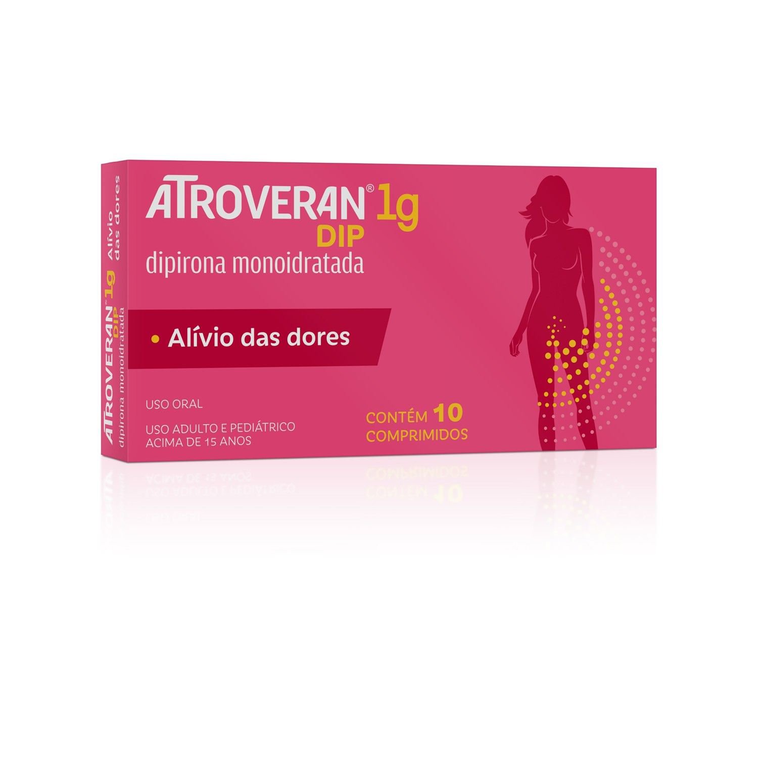 Analgesico Atroveran Dip 1G 10 Comprimidos