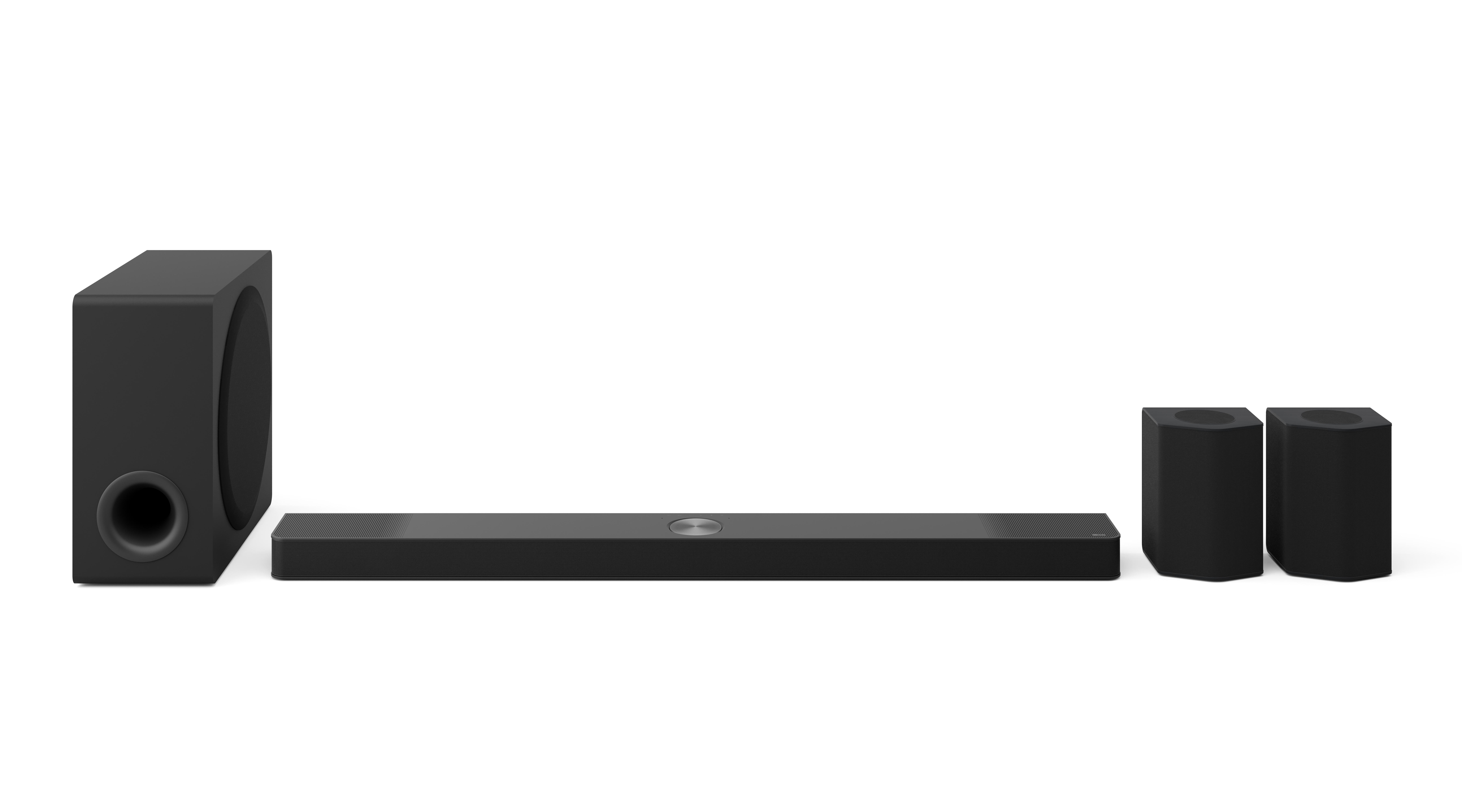 Soundbar Lg S95Tr Dolby Atmos,600W, Som Potente E Imersivo, Subwoofer Sem Fio, Design Premium, Conectividade Avancada E Perfeitapara Filmes E Entretenimento
