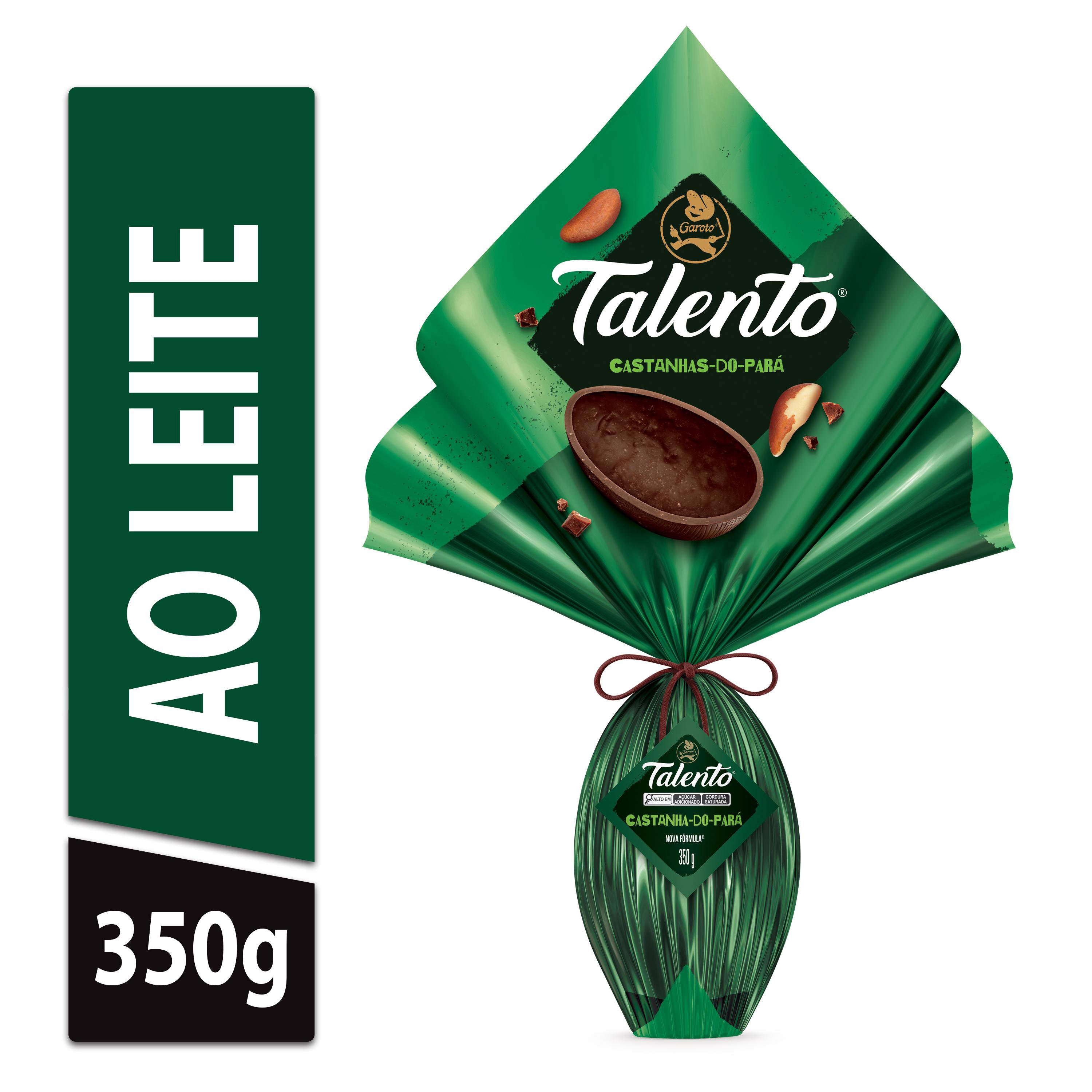 Ovo Pascoa Talento Castanha Do Para 350G