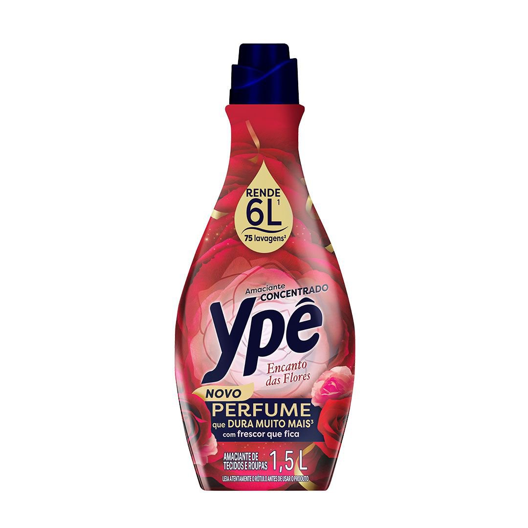 Amaciante Concentrado Ype Encanto Das Flores 1,5 Litro