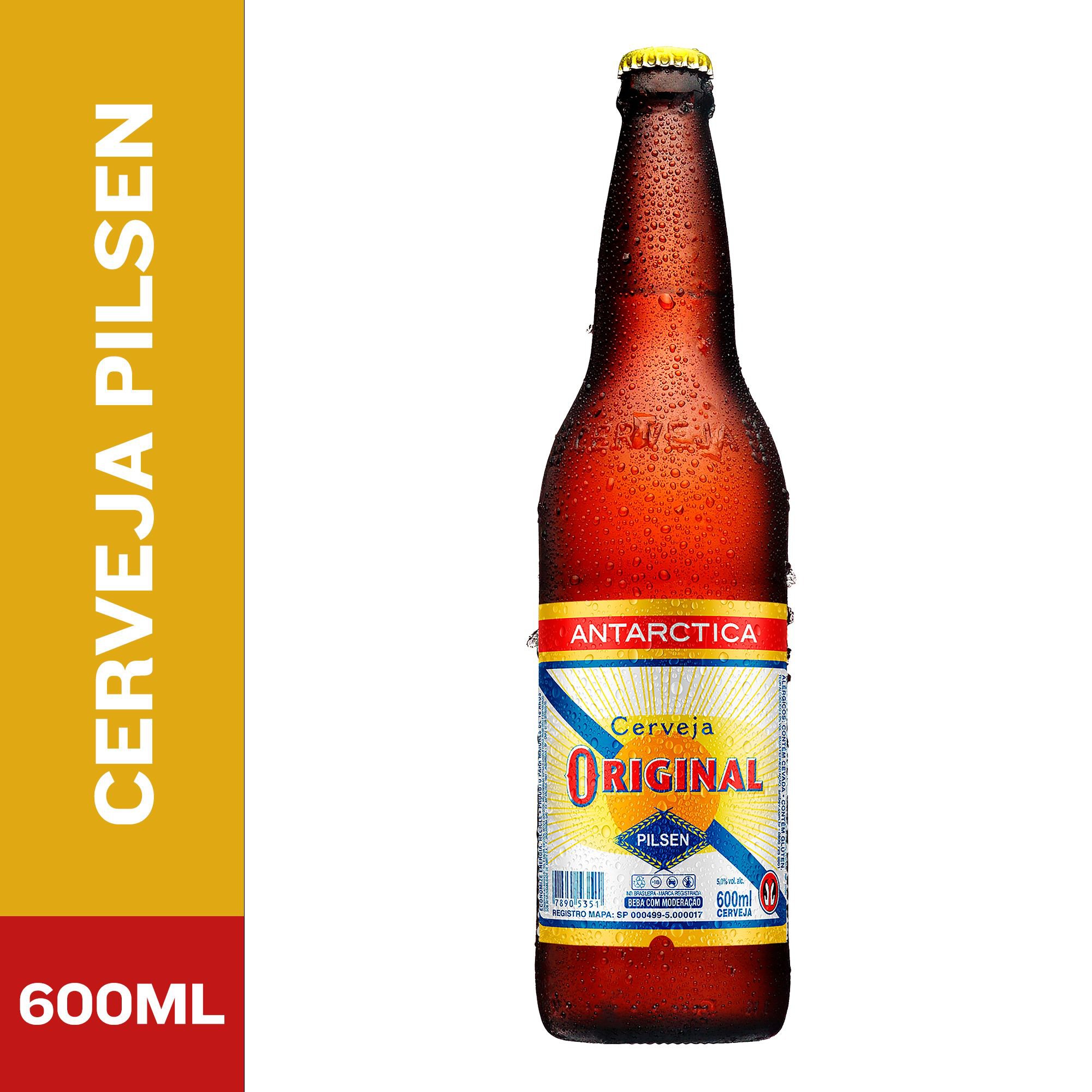 Cerveja Orig Pilsen 600Ml Garrafa