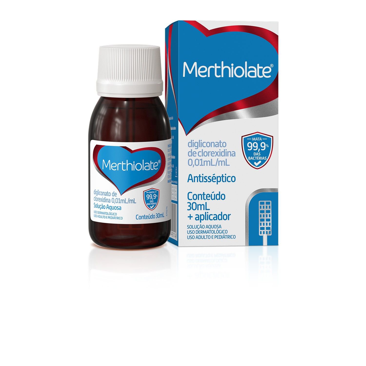 Merthiolate Antisseptico Topico Solucao 30Ml