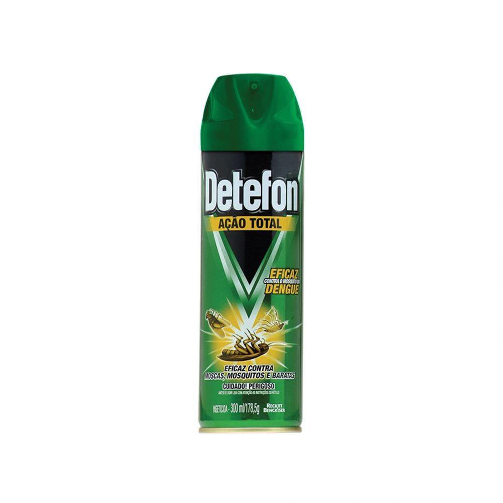 Multi Inseticida Detefon Acao Total Aerossol 300 Ml
