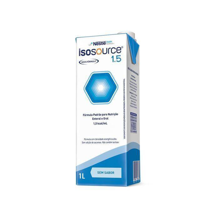 Nutricao Enteral E Oral Isosource 1.5 Sem Sabor 1L