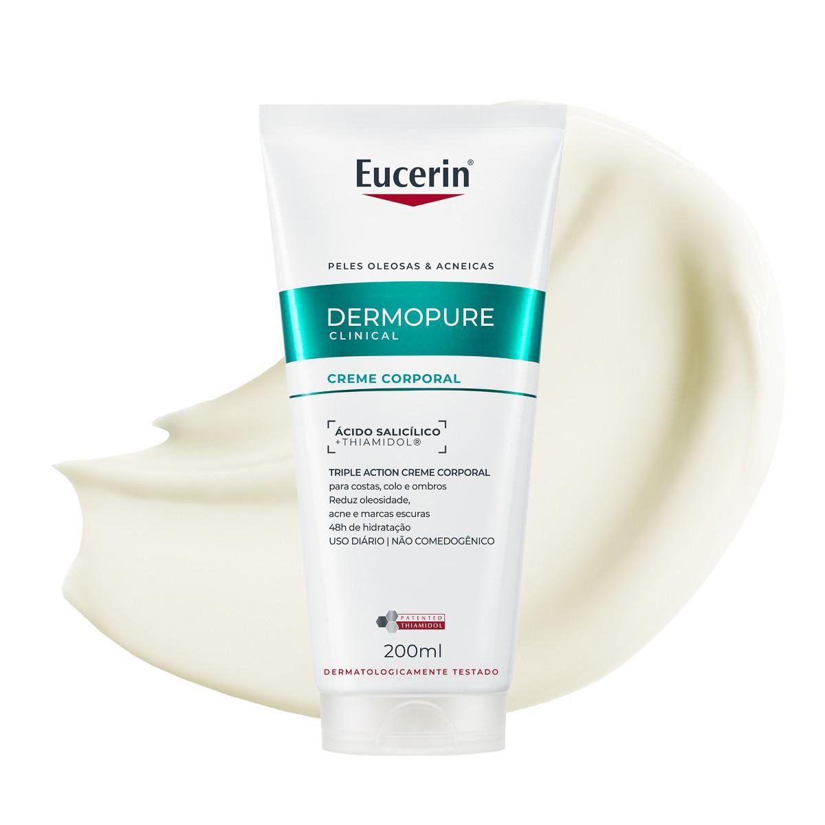 Eucerin Dermopure Creme Corporal Efeito Triplo 200Ml