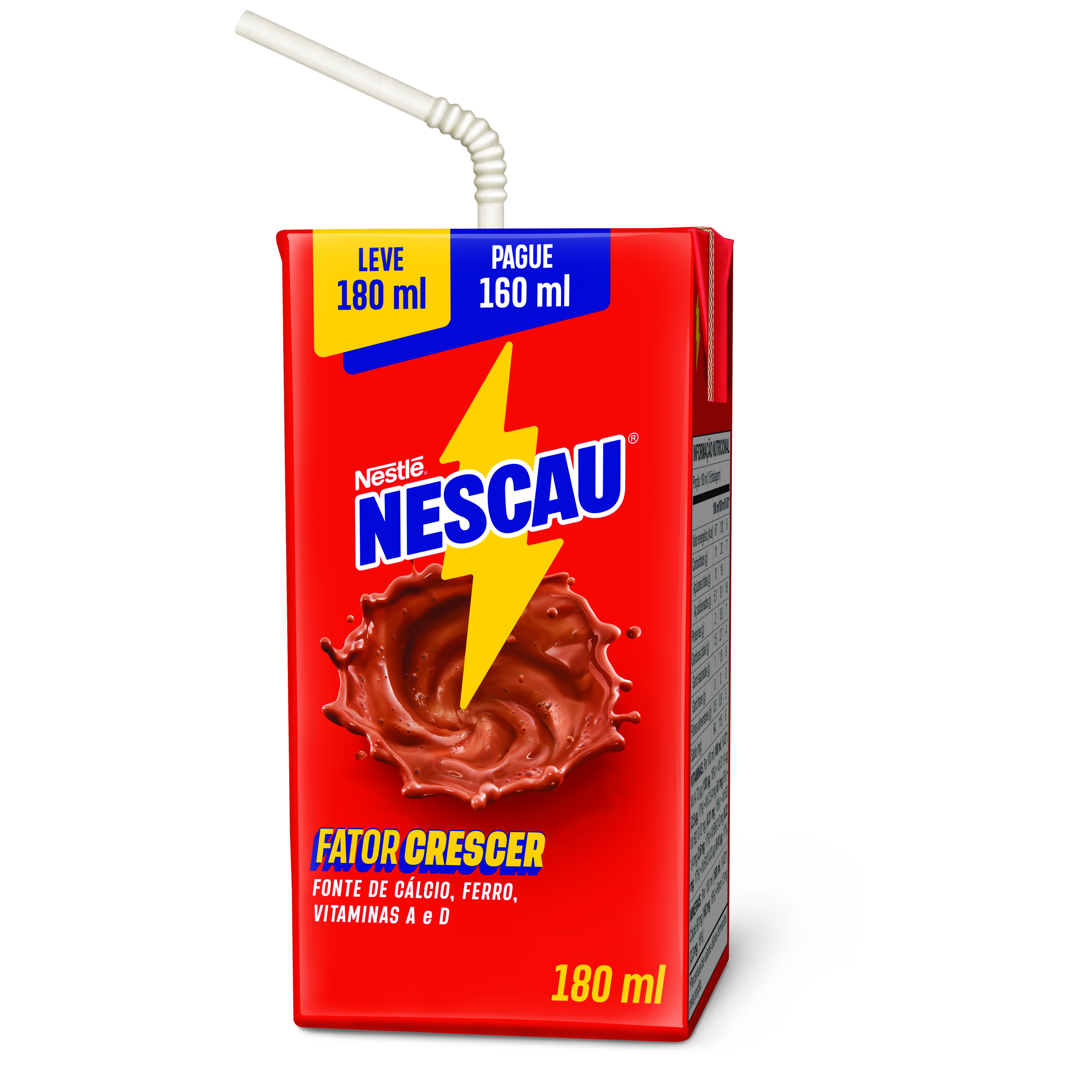 Bebida Lactea Nescau Pague 160Ml E Leve 180Ml