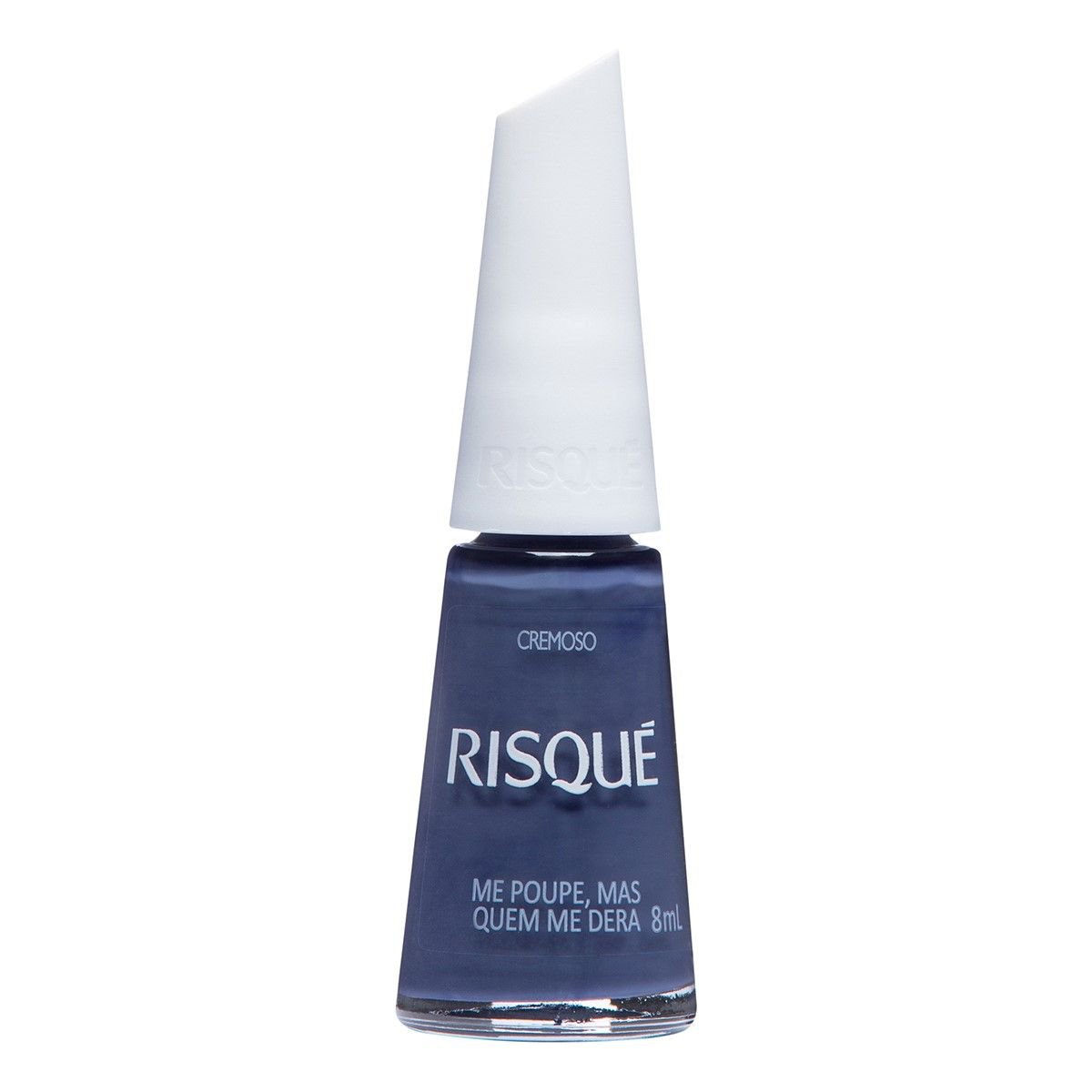 Esmalte Risque Azul Cremoso Me Poupe Mas Quem Me Dera 8Ml