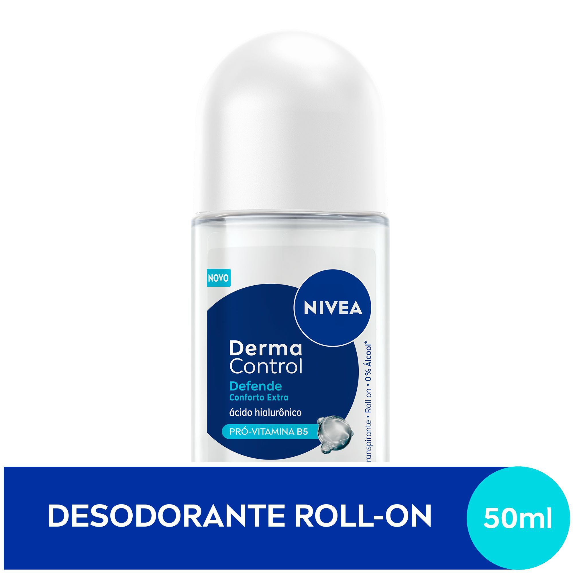 Nivea Desodorante Roll-On Derma Control Defende 50Ml