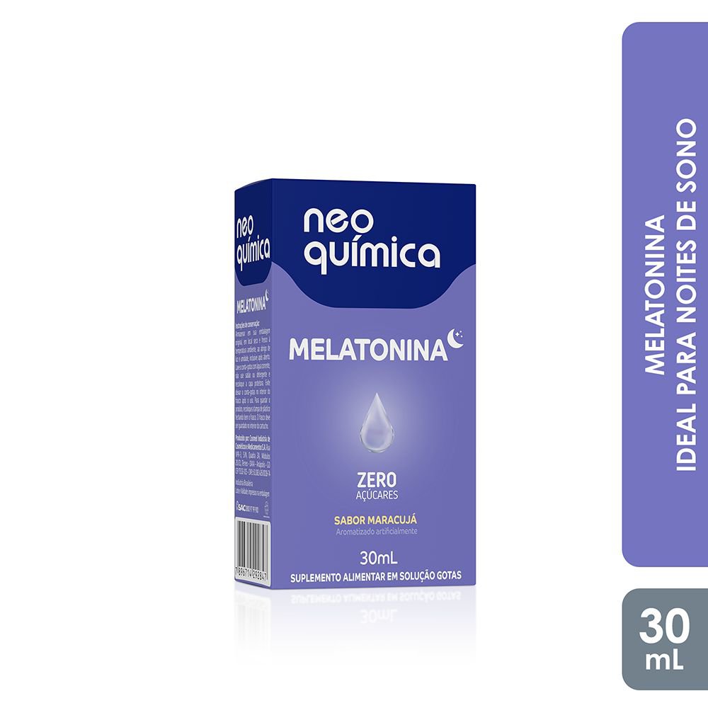 Melatonina Maracuja Gotas 30Ml - Vitaminas Neo Quimica