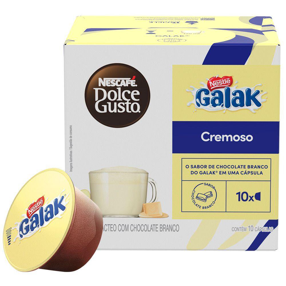 Achocolatado Em Capsula Nescafe Dolce Gusto Galak 10 Capsulas 180G  🔥🔥