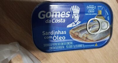 Sardinhas C/ Oleo - Peso Drenado 75 G