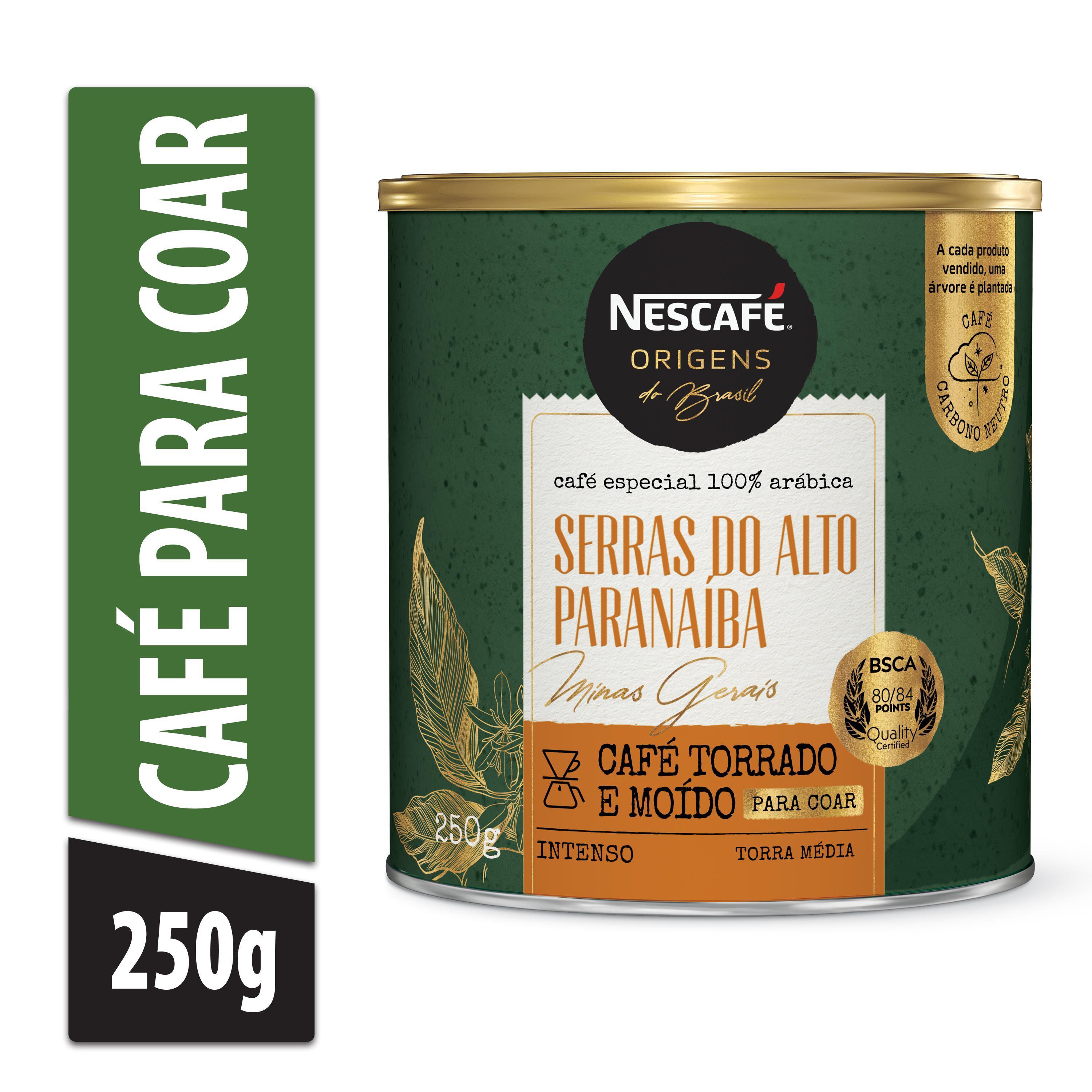 Cafe Torrado E Moido Nescafe Origens Serras Do Alto Paranaiba 250G