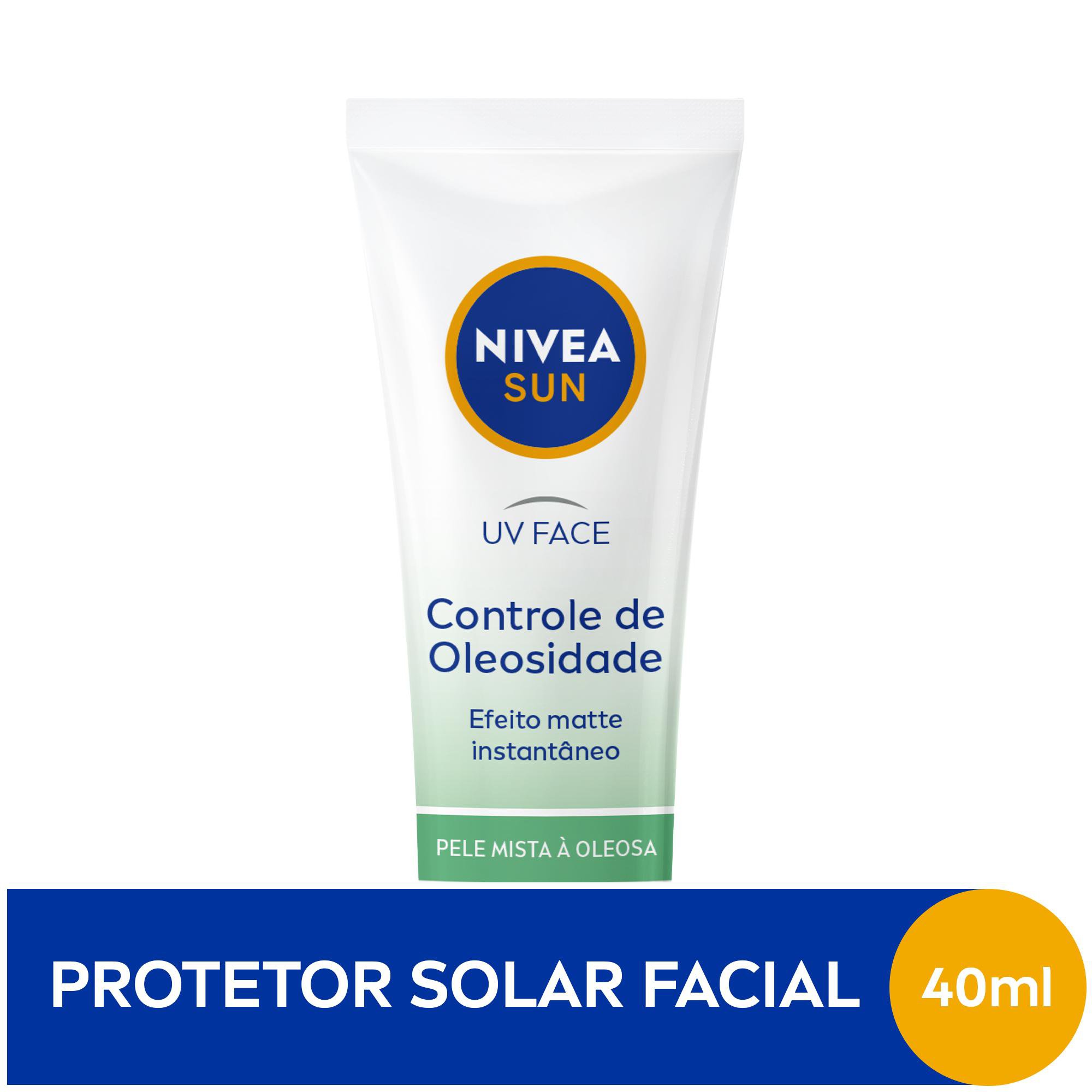 Nivea Sun Protetor Solar Uv Face Controle Oleosidade Fps 60 50Ml