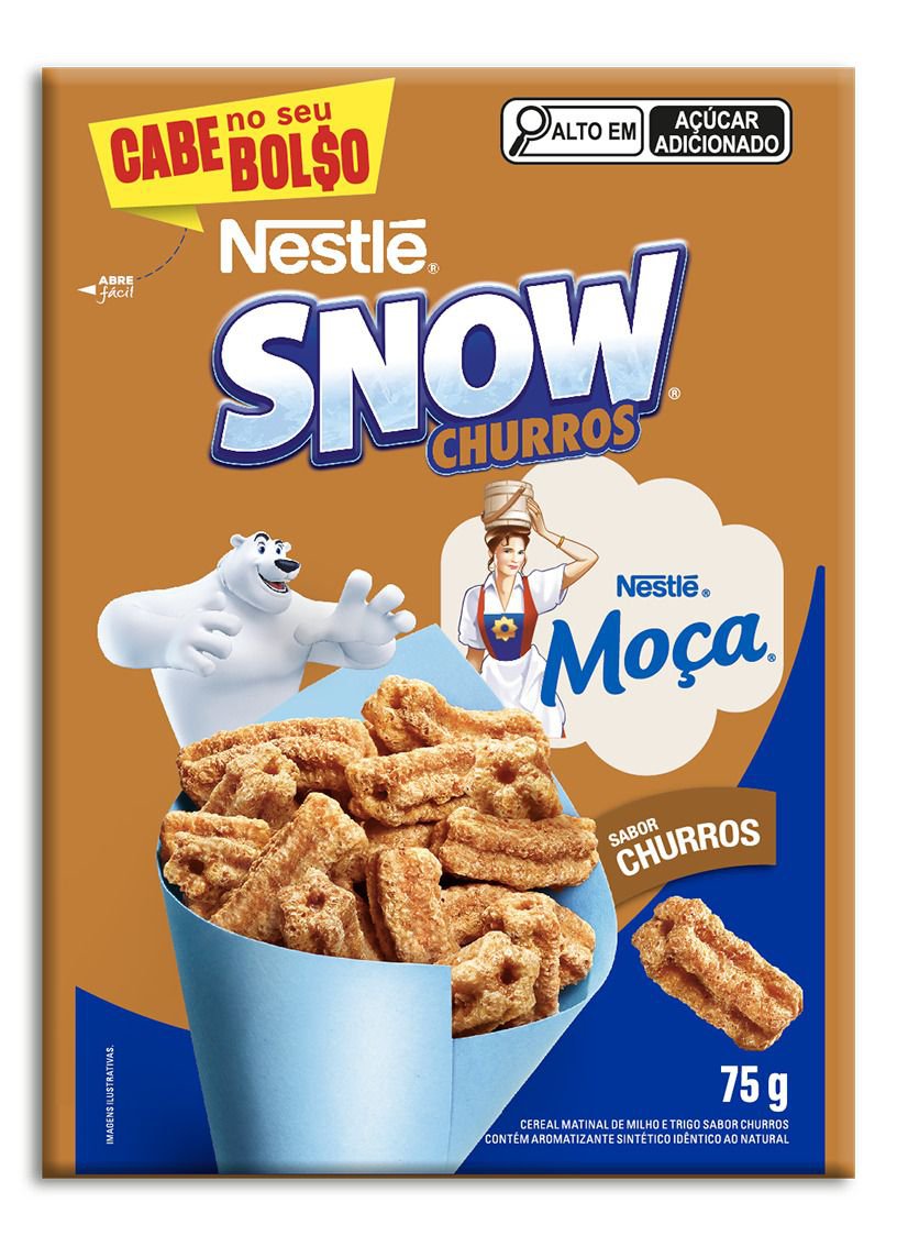 Cereal Matinal Snow Churros 75G