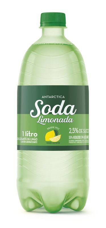 Refrig Soda Limonada Antarctica Garrafa 1L
