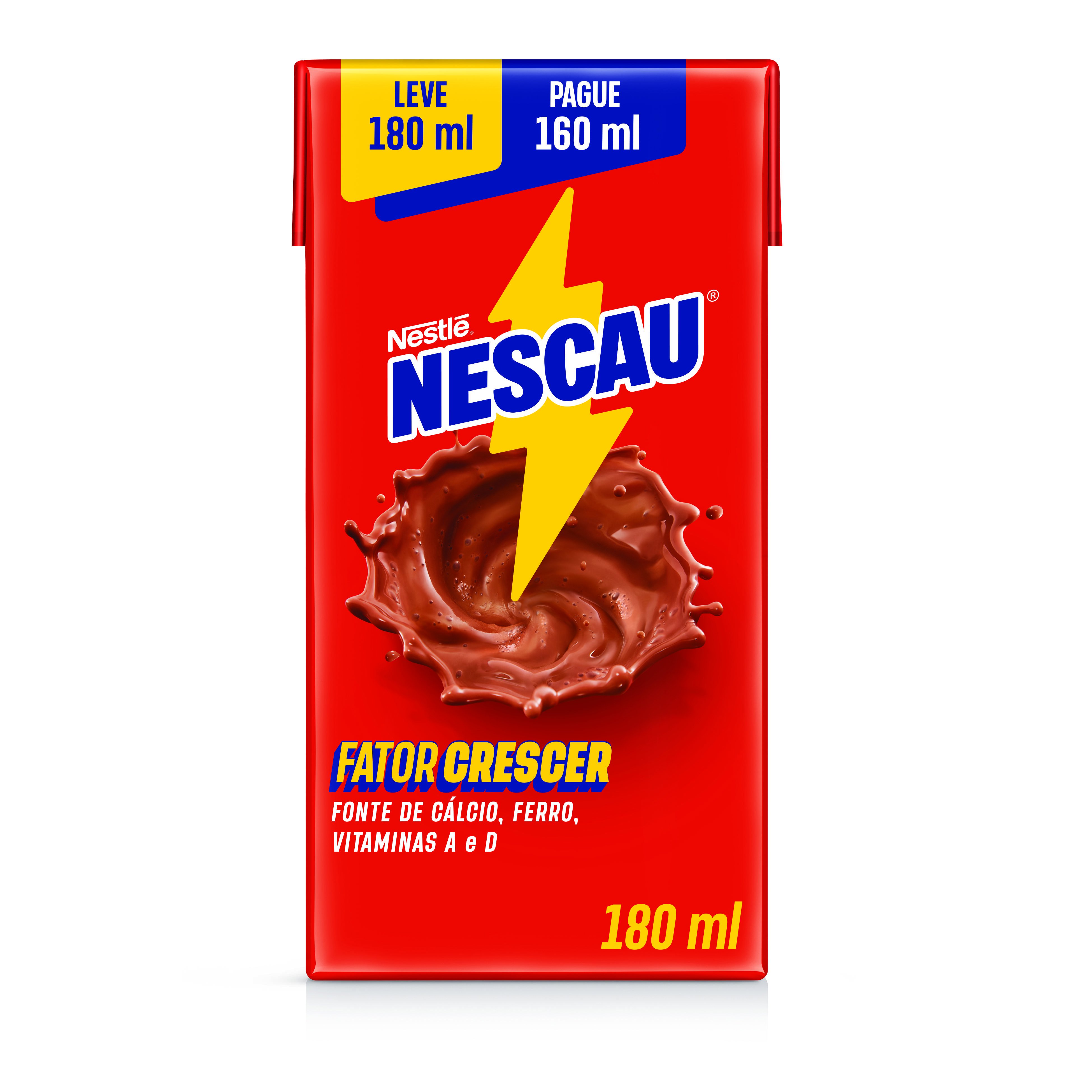 Bebida Lactea Nescau Pague 160Ml E Leve 180Ml