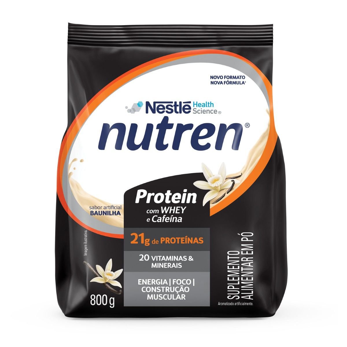 Suplemento Alimentar Nutren Protein Baunilha 800G
