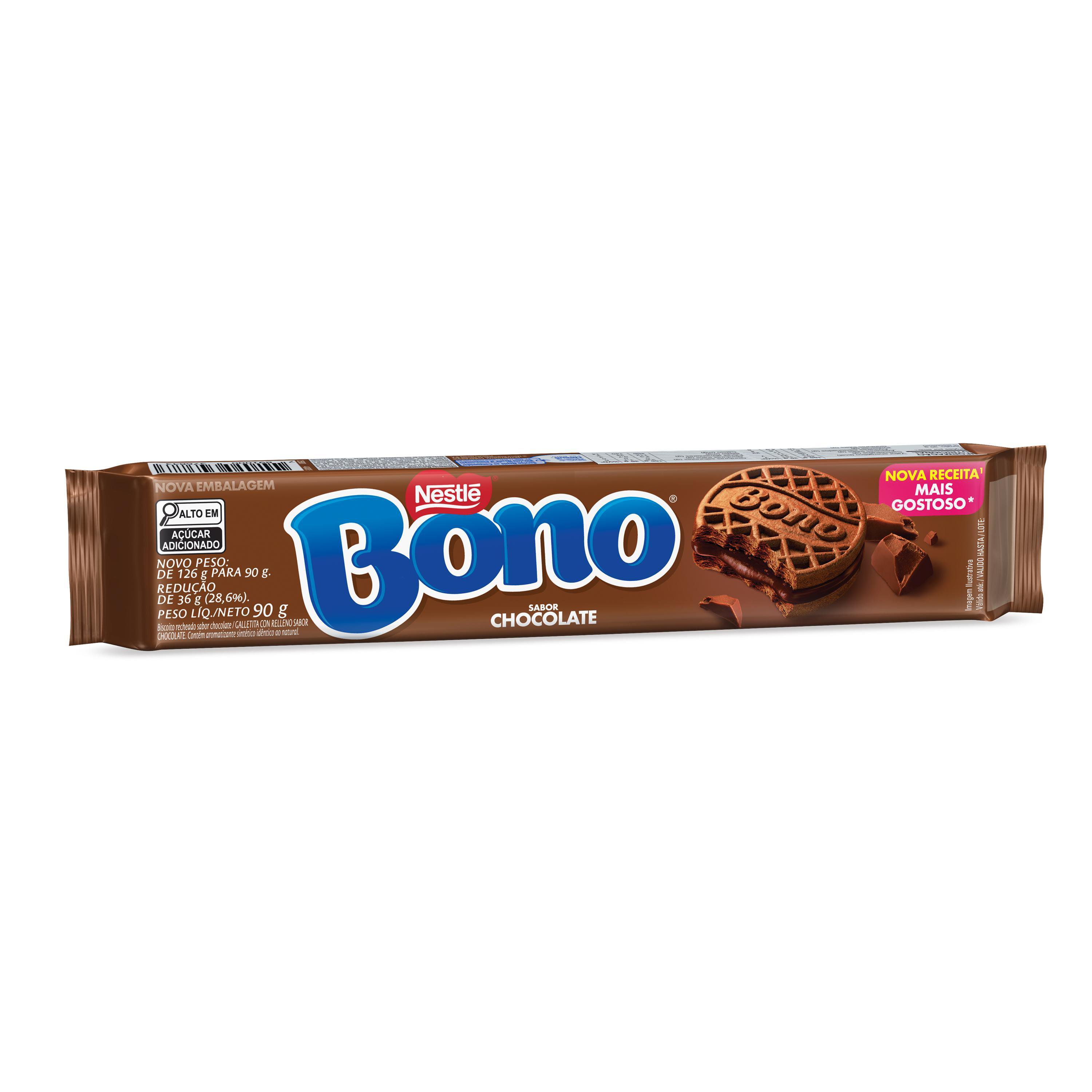 Biscoito Recheado Bono Choc 90G