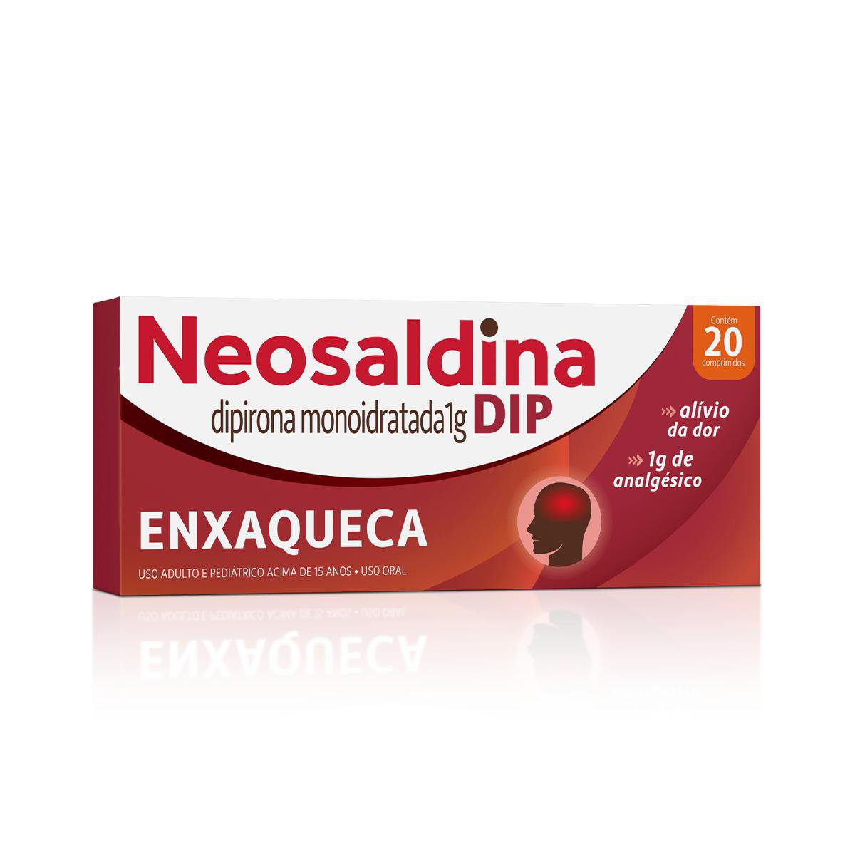 Neosaldina Analgesico Dip 1G 20 Comprimidos