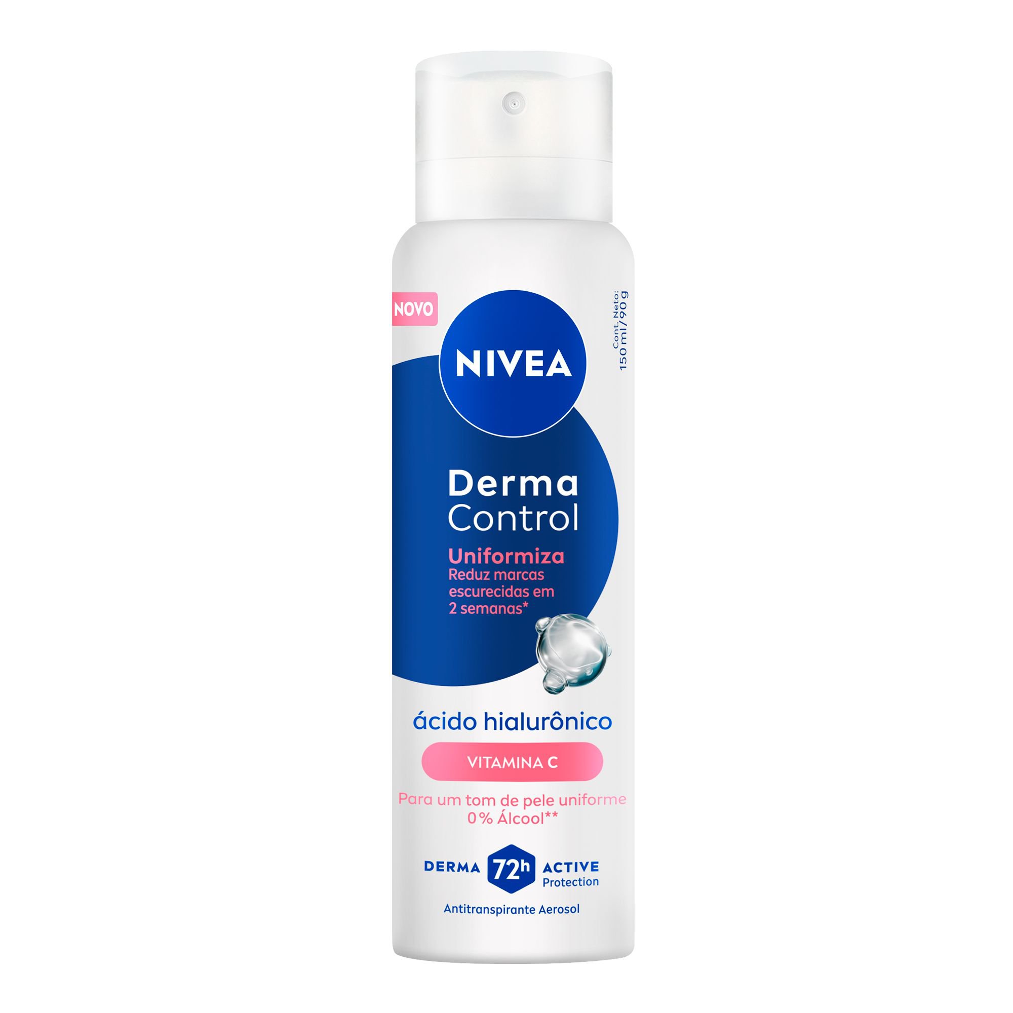 Nivea Desodorante Aerossol Derma Control Uniformiza 150Ml