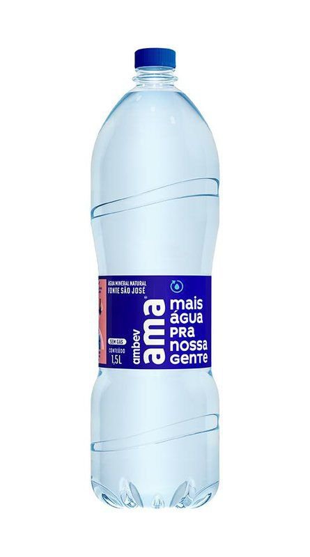Agua Mineral Ama Sem Gas 1,5 Garrafa Pet