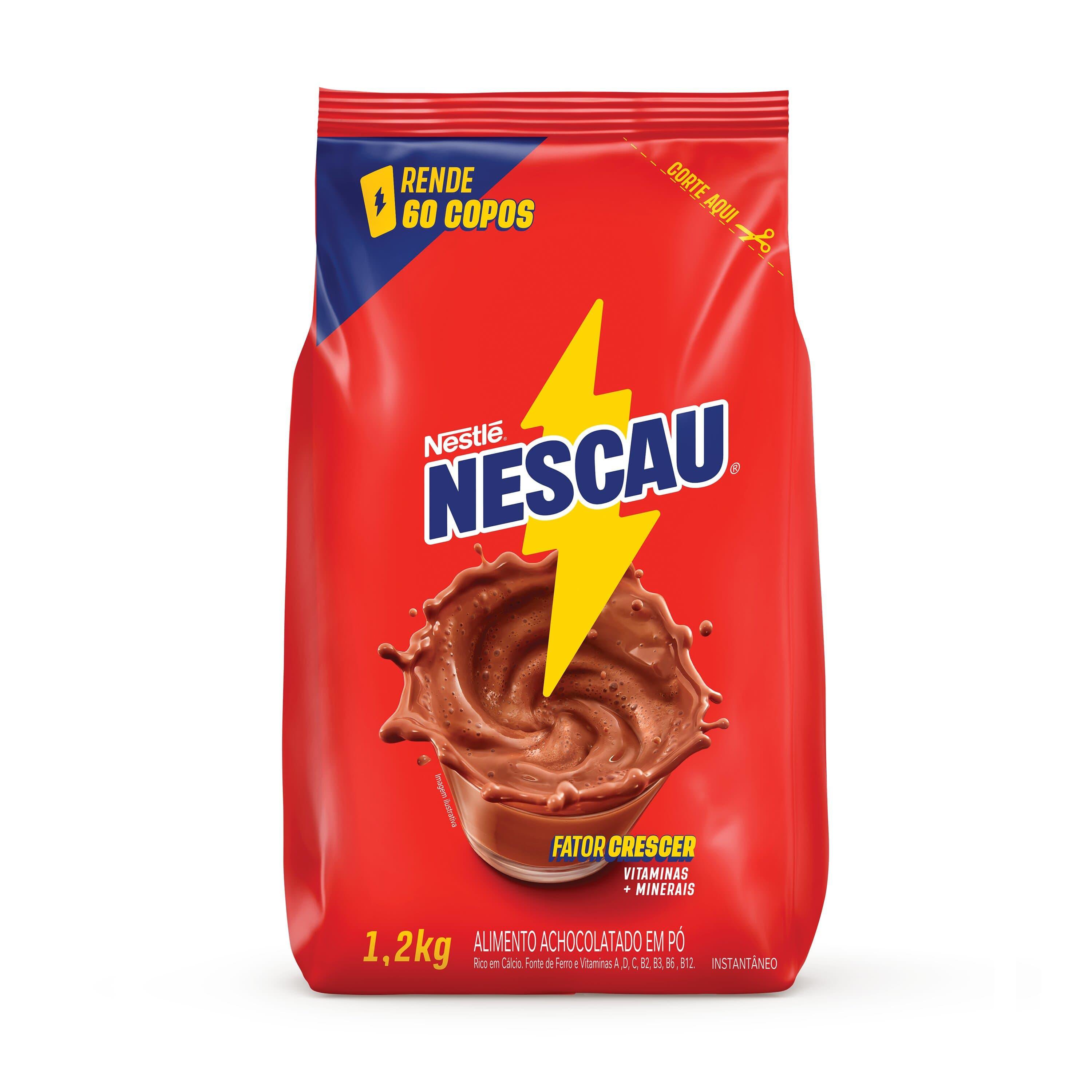 Achocolatado Em Po Nescau 1,2Kg