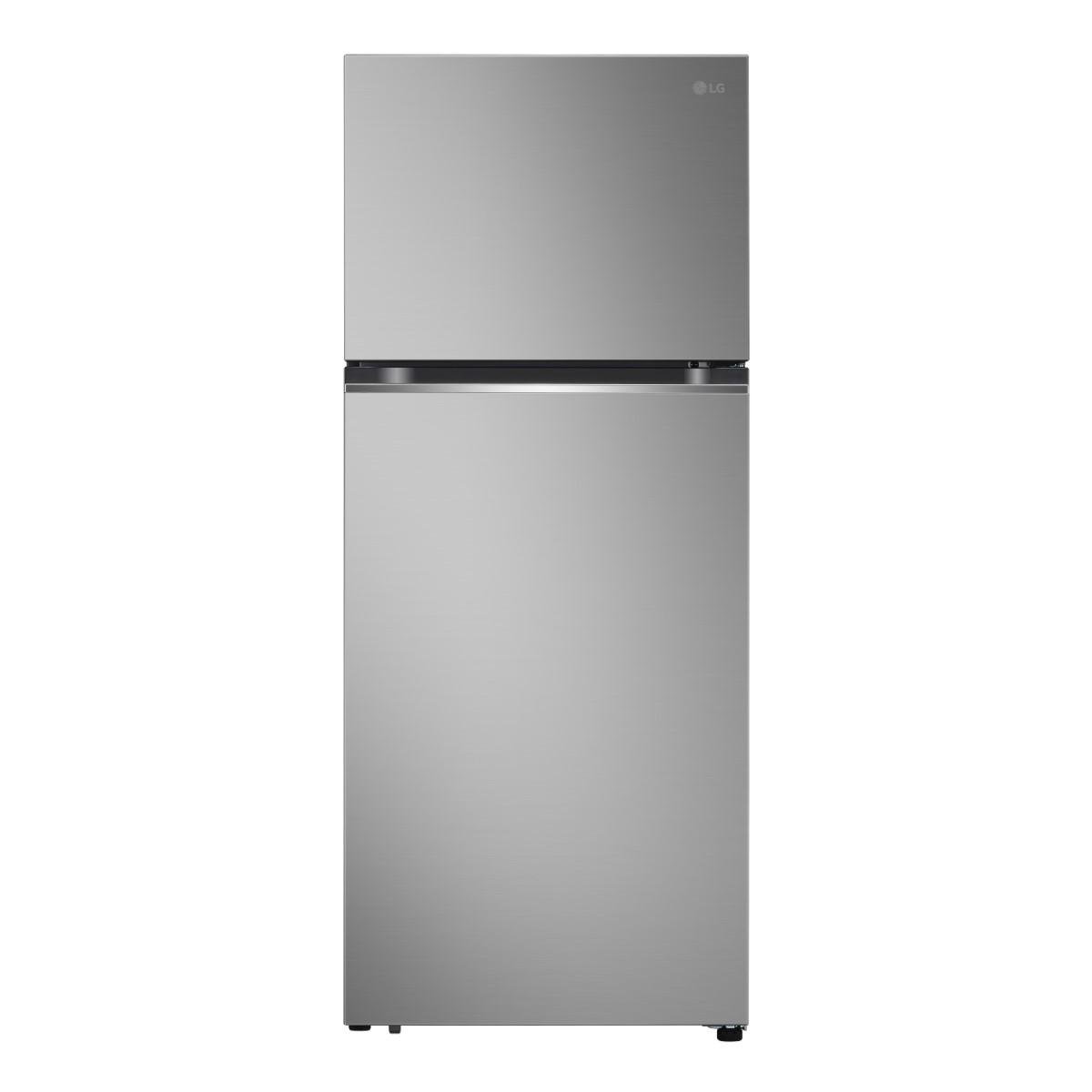 Geladeira Lg Frost Free Inverter 375L Duplex Cor Inox Look 220V - Gn-B372Pfm2