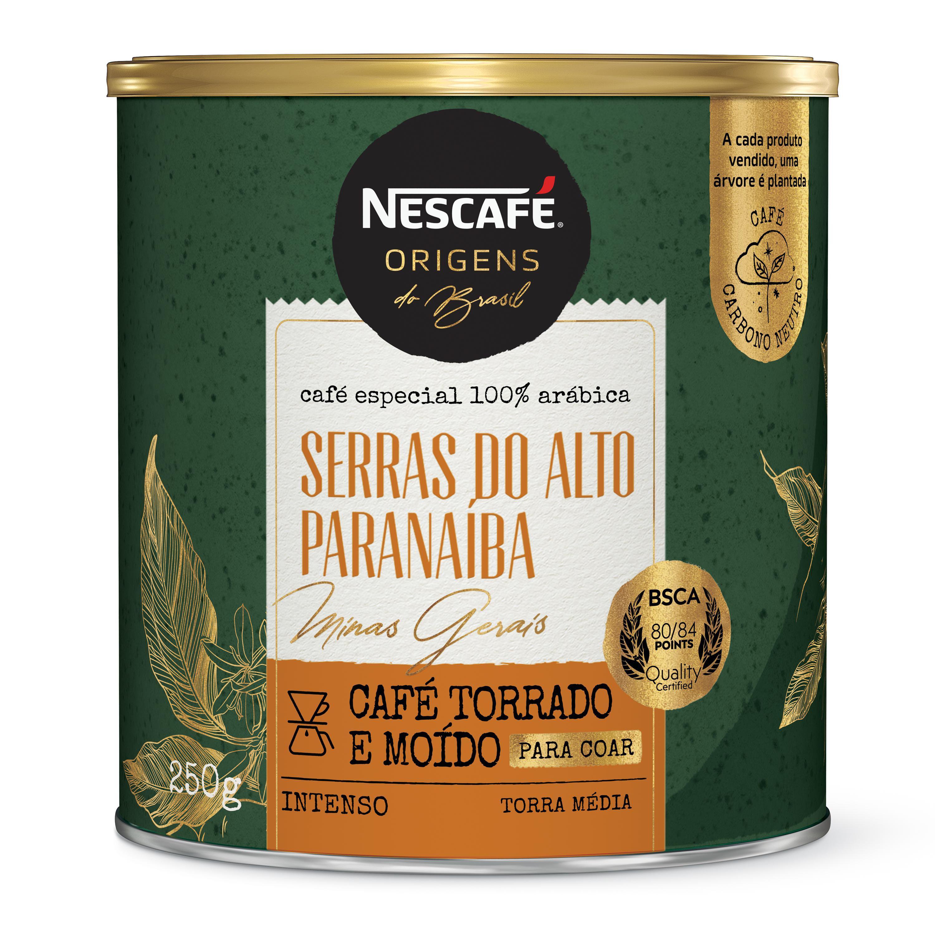Cafe Torrado E Moido Nescafe Origens Serras Do Alto Paranaiba 250G