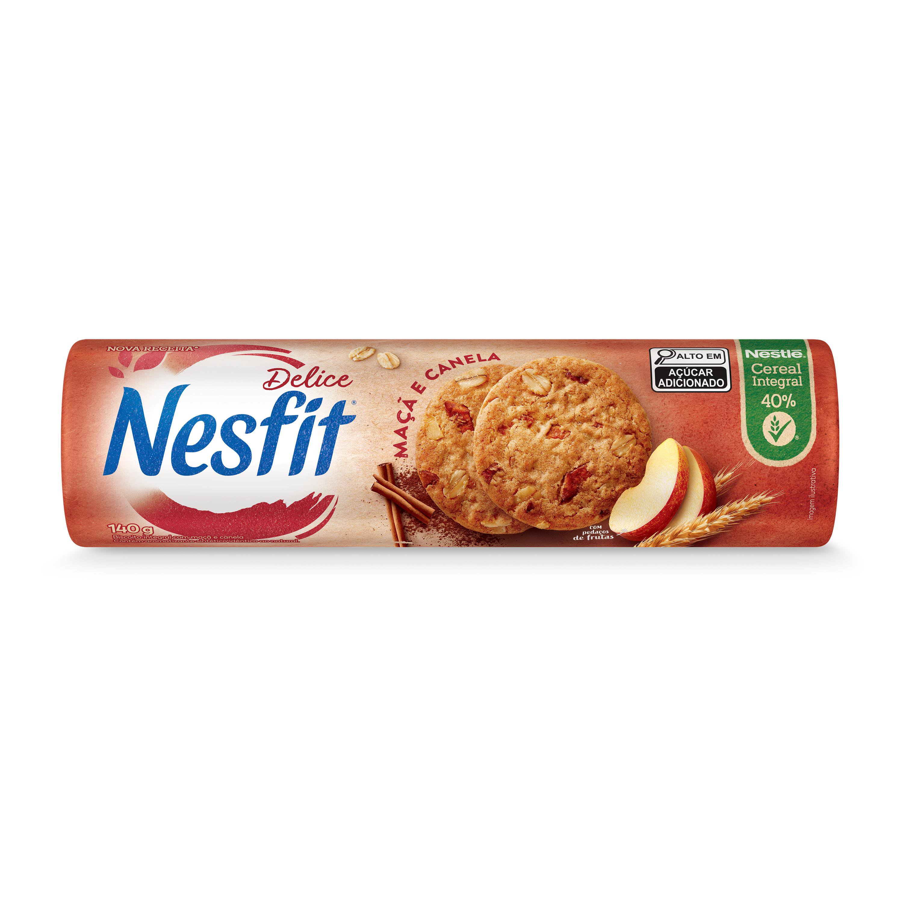 Biscoito Nesfit Delice Maca E Canela 140G