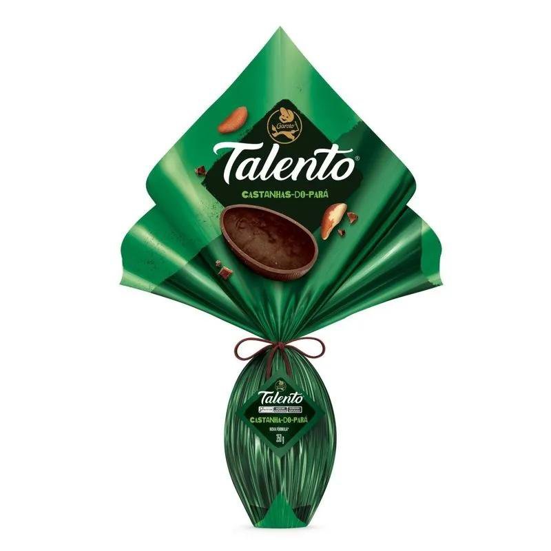 Ovo Pascoa Talento Castanha Do Para 350G