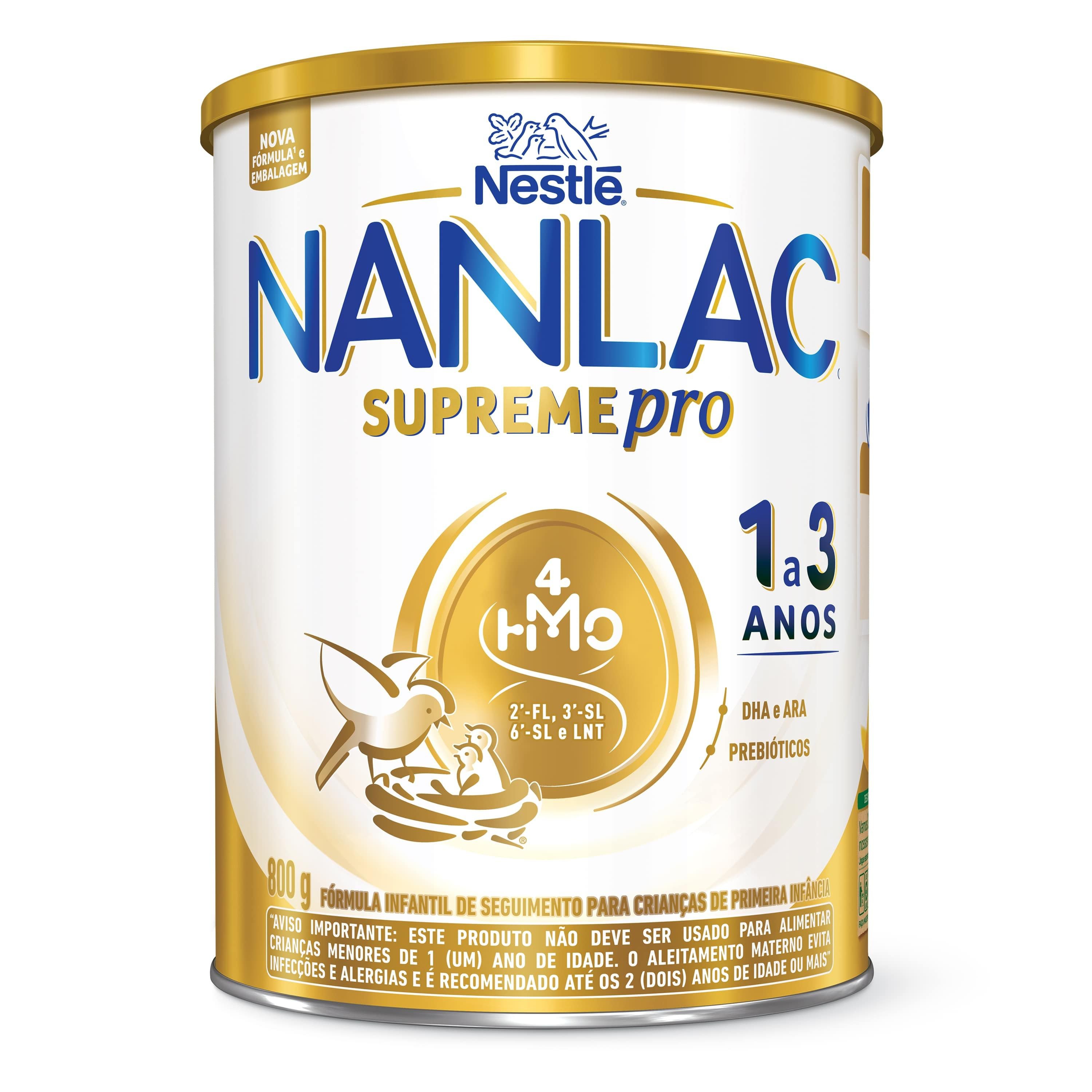 Formula Infantil Nanlac Supremepro 1 A 3 Anos 800G